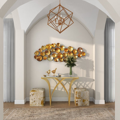 Tabouret de salon en cuir