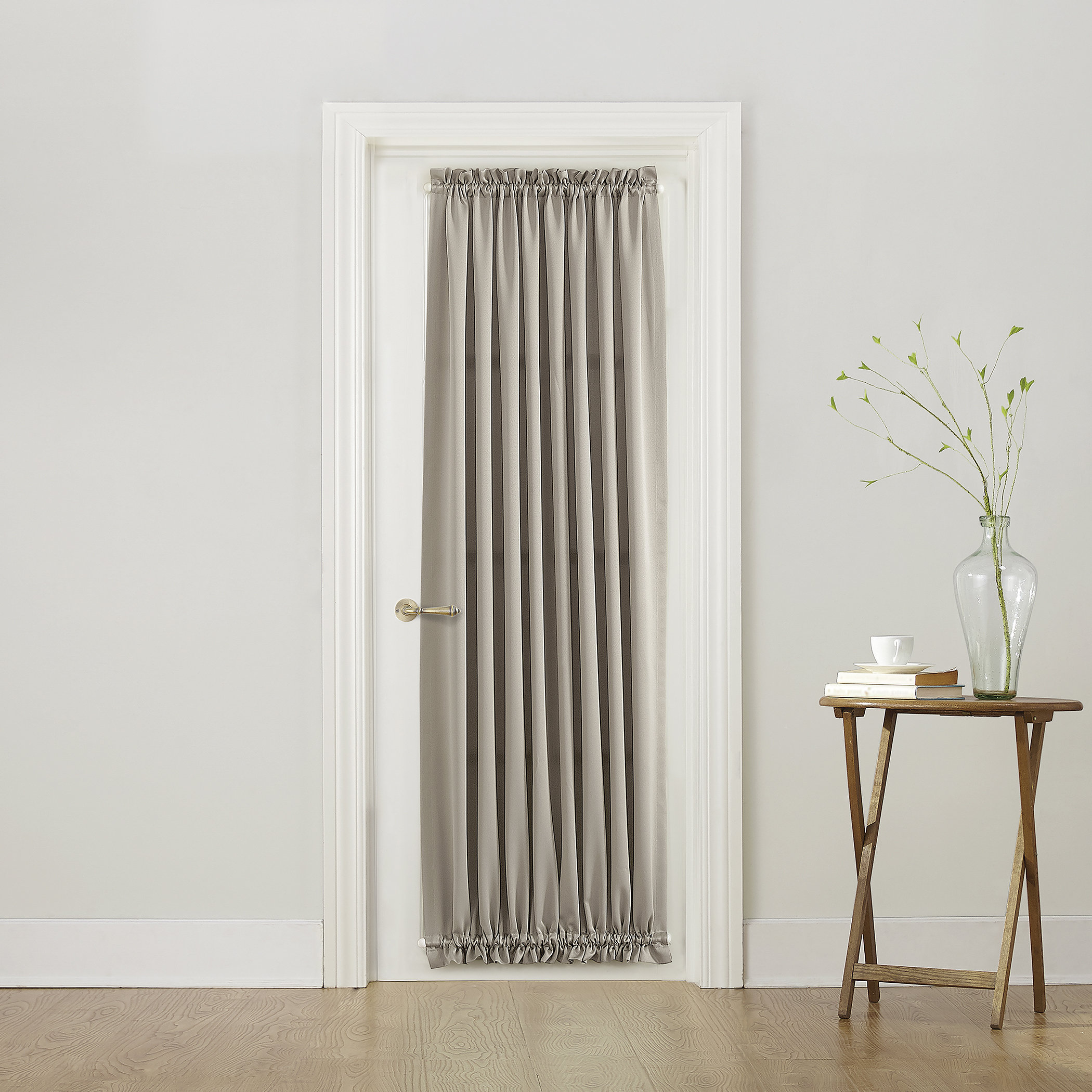 Wayfair Basics® Thermal Room Darkening Rod Pocket Door Curtain Panel & Reviews | Wayfair