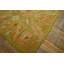 Antique Large Size Allover Big Scale Tribal Floral Pattern Green Turkish Oushak Rug