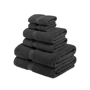 Lavish Touch 100% Cotton 600 GSM Melrose Pack of 6 Hand Towels Cream