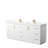 Strada 84 " W Freestanding Standard 2 Double Vanity Bathroom Vanity With Quartz Top-98213390-92723793-92723790