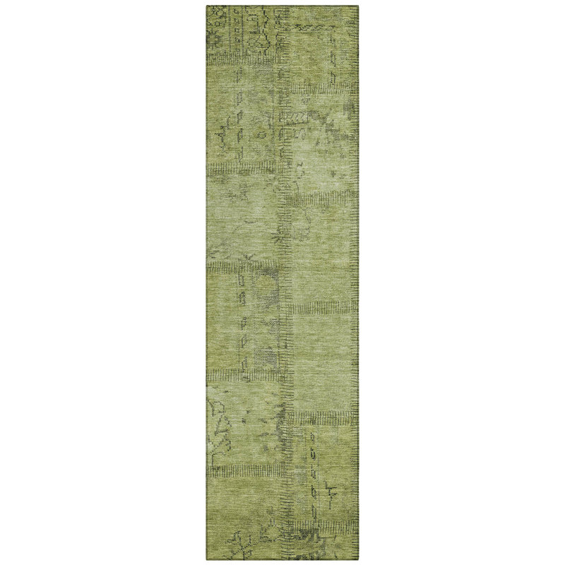 Paillasson antidérapant intérieur / extérieur Mu bout, Tapis de couloir 2 pi 3 po x 7 pi 6 po