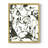 Canine Collage I Framed Print - Solid Wood-1684517538