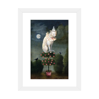 Reproduction d’art, "Harlekin Cat" par Catrin Welz-Stein