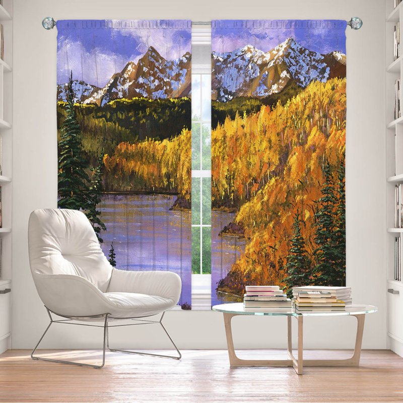 Rideau simple obscurcissant avec passe-tringle Delaughter, L 40 po x L 82 po