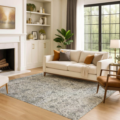 Premium Machine Washable Mayfield AMF2359 Oriental Rug