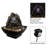 Tabletop Water Fountain- Rock Formation Waterfall with Rolling Glass Ball, Multi-Colored LED Lights, Electric Pump & Soothing Sounds by Pure Garden