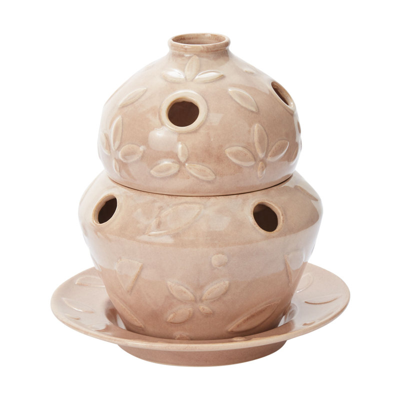 Vase en fleurs 10 "