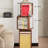 Yellow + White + Brown + Silver Solid Wood + Stainless Steel Display Cases-120836351
