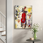 In the Groove by Salvatore Principe Acrylic Painting Print Wall Art