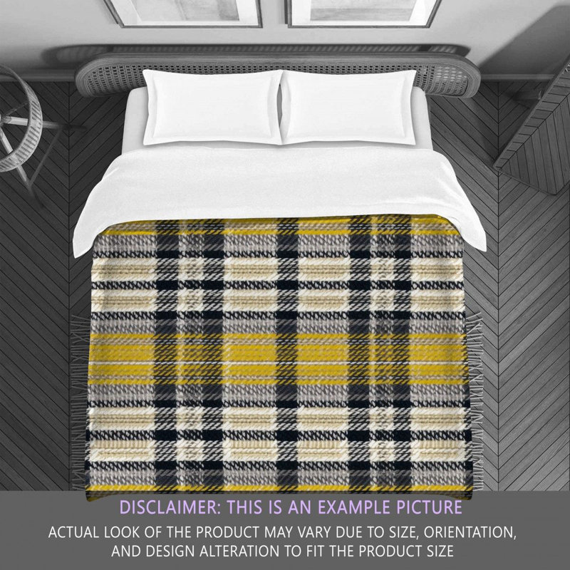 Plaid Comforter, Twin Comforter