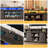 80” Wooden Farmhouse TV Stand for 85/90 inch TV,Double Layer Storage Entertainment Center TV Console Table,w Double-Row Sockets and 2 Sliding Barn Door,Media Cable Box-795272001-795272002