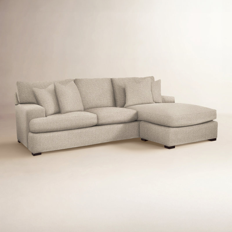 Cambria Sectional, Java Finish, Eggshell Crypton Performance; 0884-93