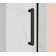 57'' - 59'' W x 75'' H Single Sliding Frameless Shower Door with Clear Glass