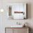 30X26 Inch Black LED Mirror Medicine Cabinet Surface, Defogger, Anti-Fog,Dimmable Lights Brightness Memory