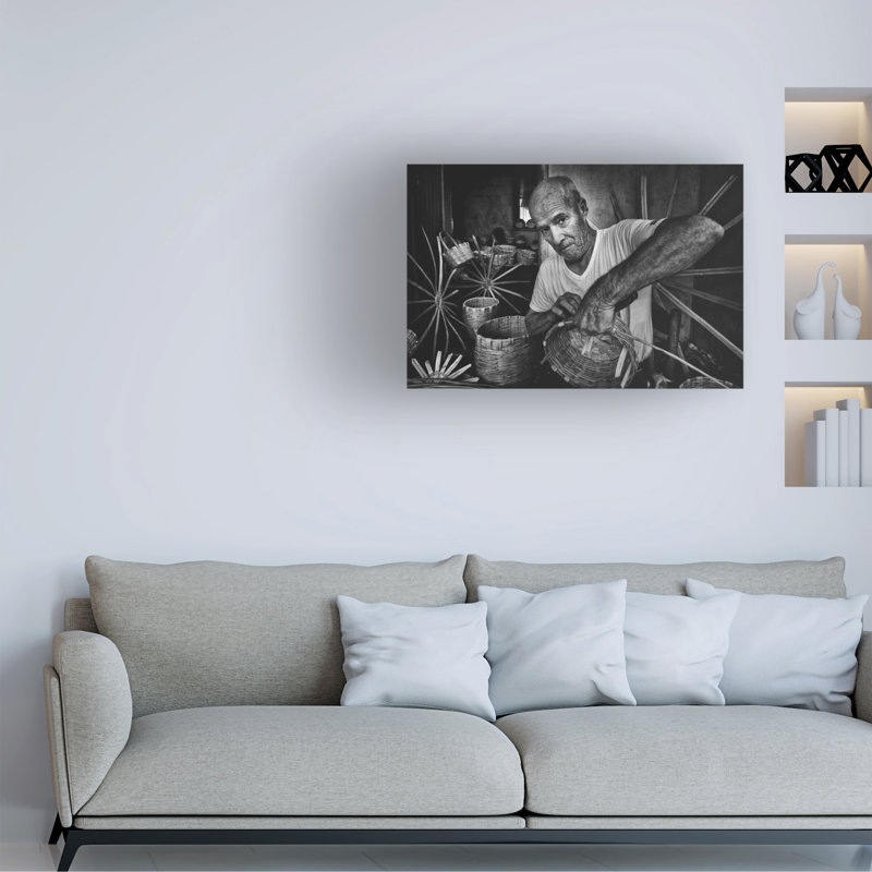 Art sur toile par Antonio Grambone, H 12 po x l 19 po