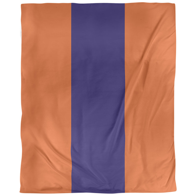 Tissu de basket-indiana indiana, Orange / mauve