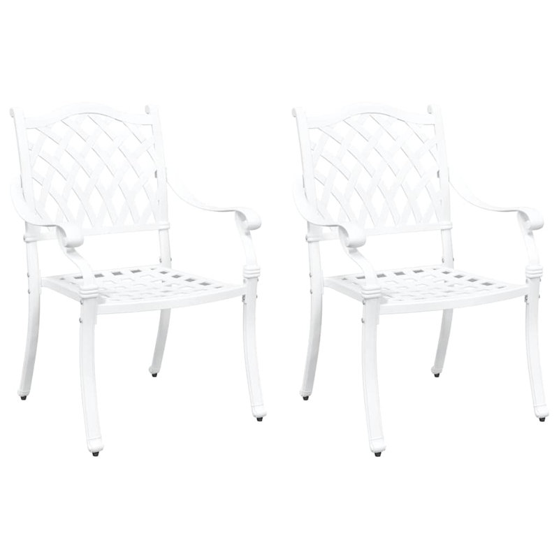 Patio Dining Armchair, White