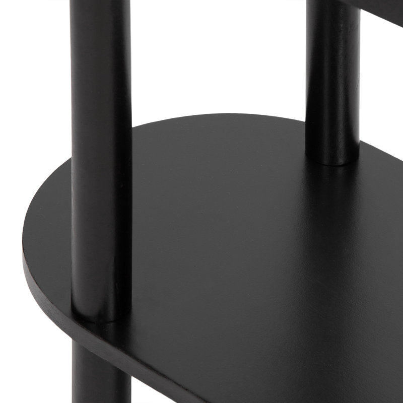 Koji Wooden Living Room Side Table
