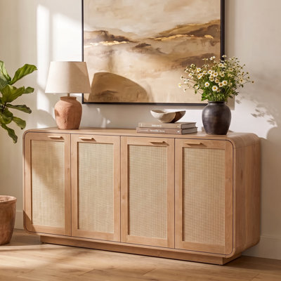 Rattanweave Rattan Sideboard with Four Doors