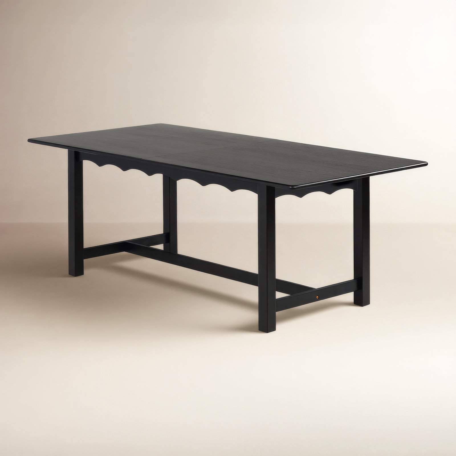 Farmingdale Extendable Dining Table, Black