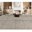Neo Villa Hand-Knotted Wool/Cotton Geometric Area Rug in Gray/Beige