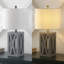 Lampe de table en bois massif Briea-586325170