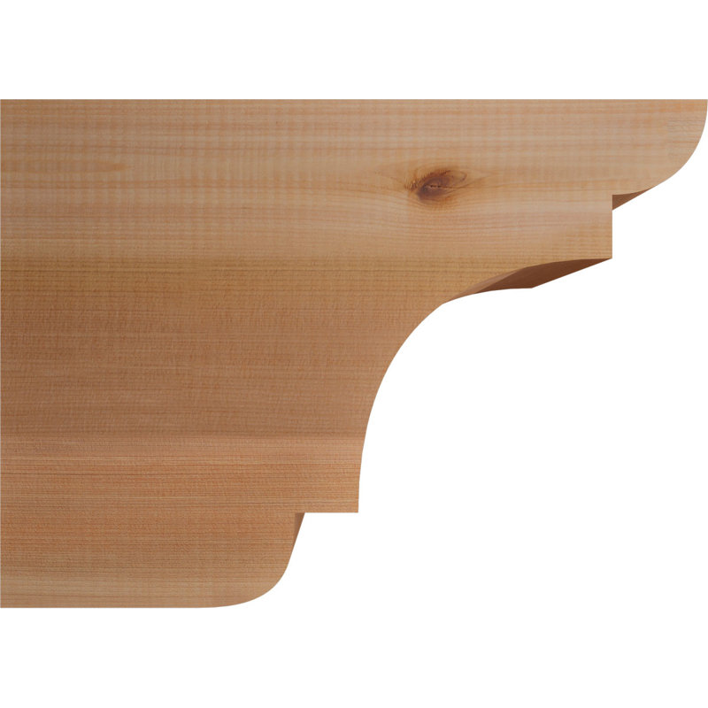 New Brighton Smooth, Cèdre rouge de l'Ouest, 12" H x 16" W x 5.5" D