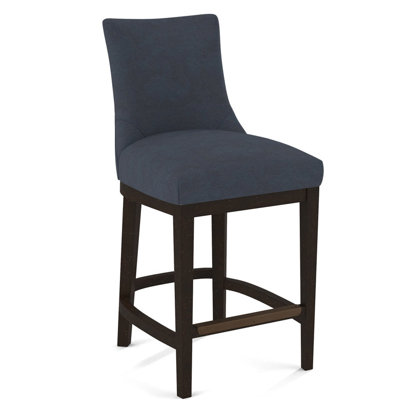 Upholstered Stool, Applause Float The Boat, Black