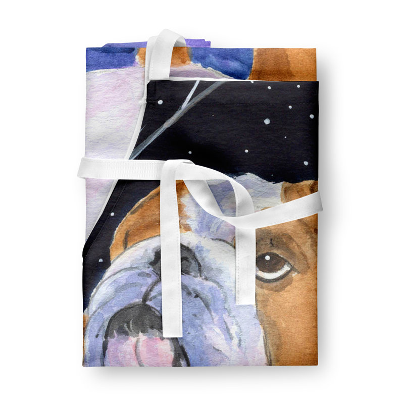 No Pattern Bib Apron