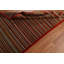 Tapis brun en laine noué à la main de conception unique 3 pi 2 po x 4 pi 11 po New Age