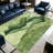 Forest Green Layers carpet-easy to clean, machine-washable, soft and comfortable; suitable for door mats, kitchens, living rooms, bedrooms, corridors, and laundry areas. Easy to clean, durable carpet for home decoration.-429661088