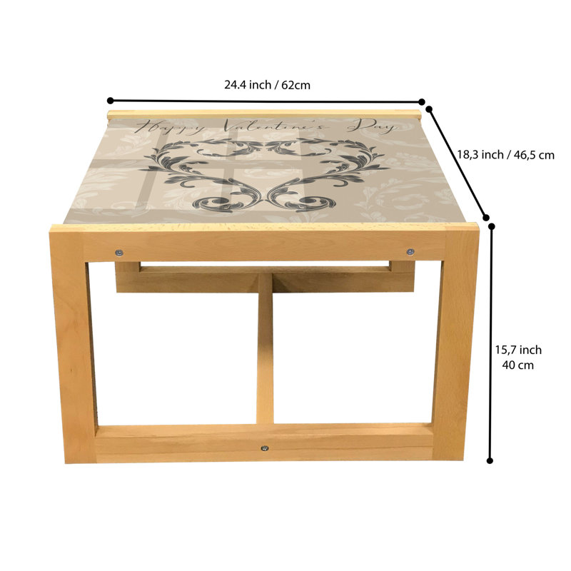 Jacody Sled Coffee Table, 62cm H x 46cm W x 40cm D
