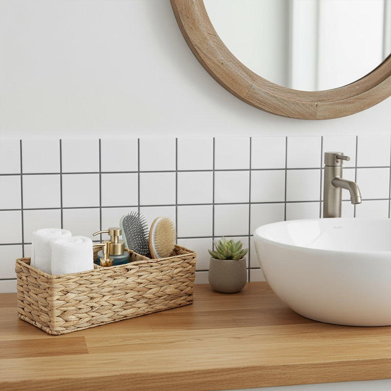 Plateau d'accessoires pour salle de bain