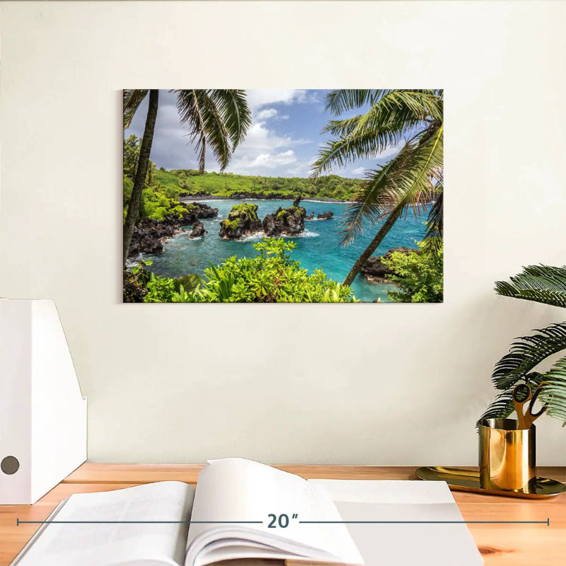Plage Gillard Maui Island, H 8 po x l 12 po