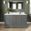 Ensemble de meuble-lavabo simple 60 po Deborah-97810858-97810857