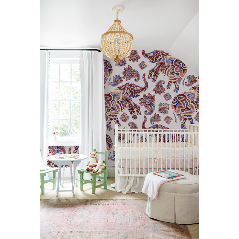 Ampelia 2.5m x 2.5m Matte Wallpaper Roll, 416 x 254cm