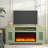 TV Stand with fireplace-1150213977