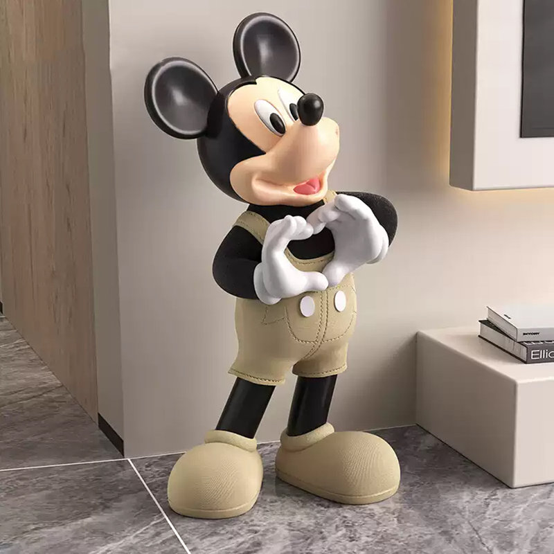 Articles de décoration créatifs en résine avec motif de Mickey Mouse