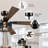 52" Industrial Farmhouse Ceiling Fan with Lights and Remote-1501636407