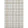 Premium Machine Washable Corum AMF1052 Plaid Rug