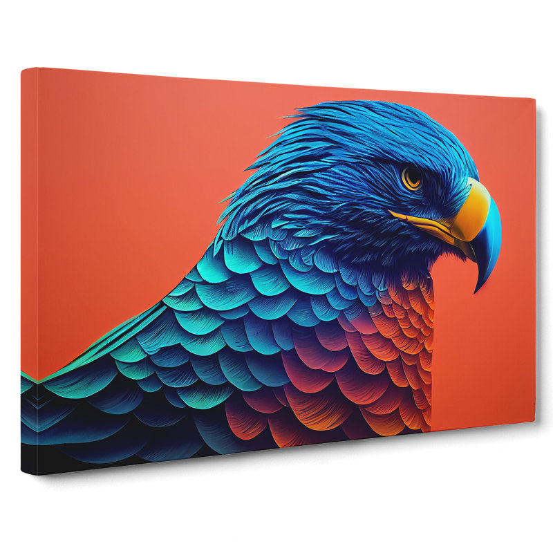 Sensational Eagle Bird - Wrapped Canvas, 35cm H x 50cm W x 3cm D