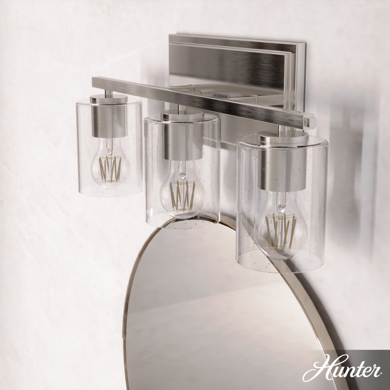 Kerrison 3 - Light Dimmable Vanity Light, Brushed Nickel