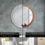 Huldar Glass Flat Wall Mirror