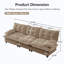 Canapé modulaire 107 po 3 places Cloud-967359762