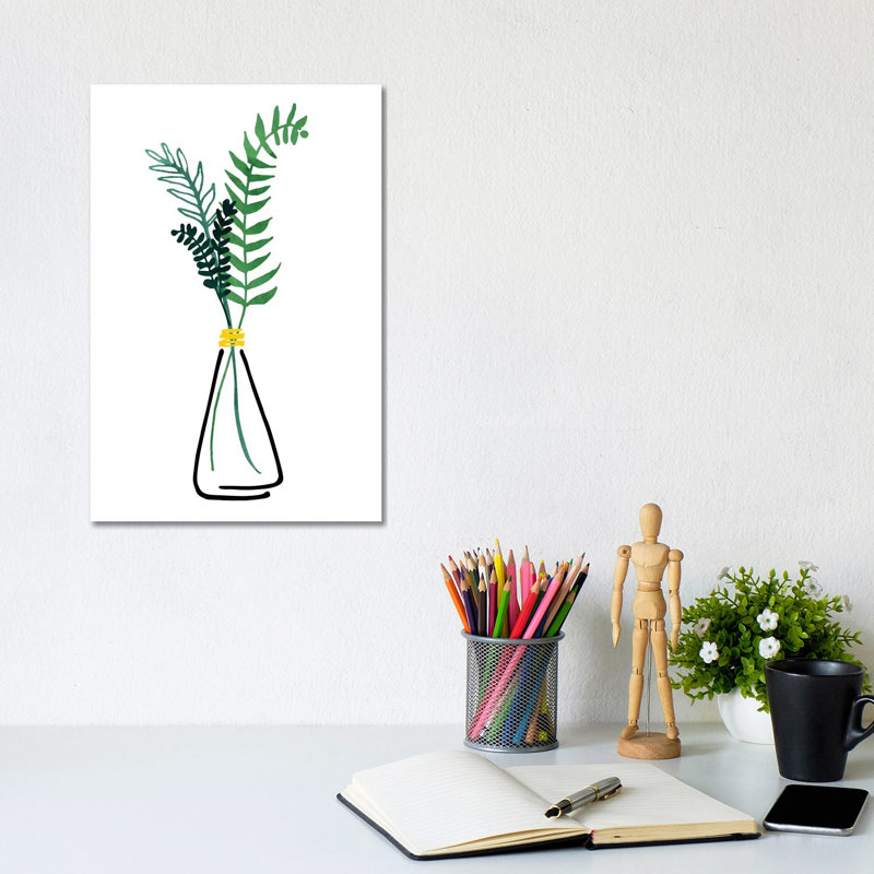 Italian Herbs 1 Piece Wrapped Canvas Wall Art, 30.48cm H x 20.32cm W x 1.905cm D