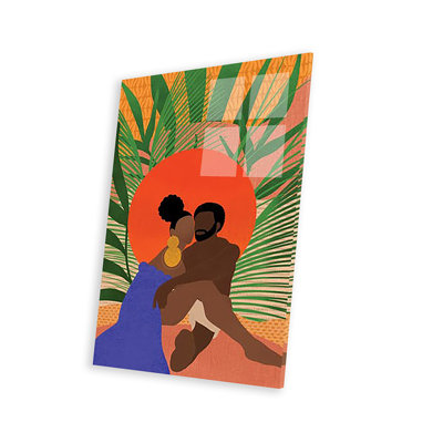 " Black Couple " Print