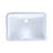 TOTO® 21-1/4" x 14-3/8" Large Rectangular Undermount Bathroom Sink with CEFIONTECT, Cotton White-3232004