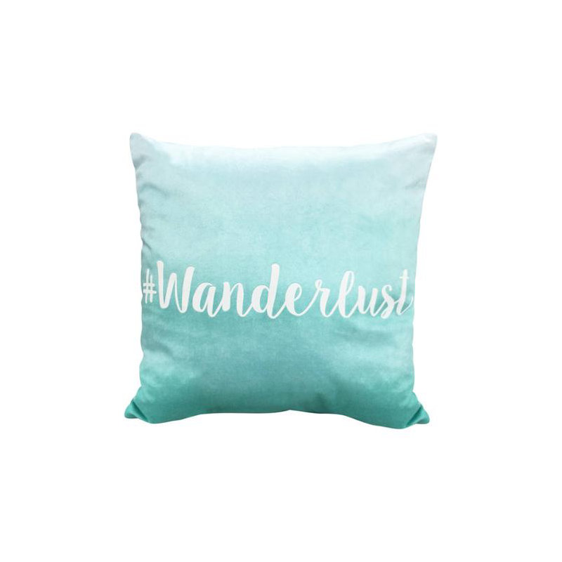  Housse et insert de coussin carré Wanderlust