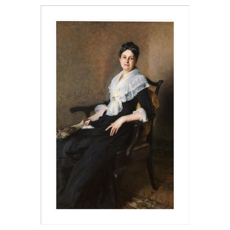 Elizabeth Elizabeth Marquand par John Singer Sargent, impression giclée sur cadre, H 41,5 po x l 28,7 po